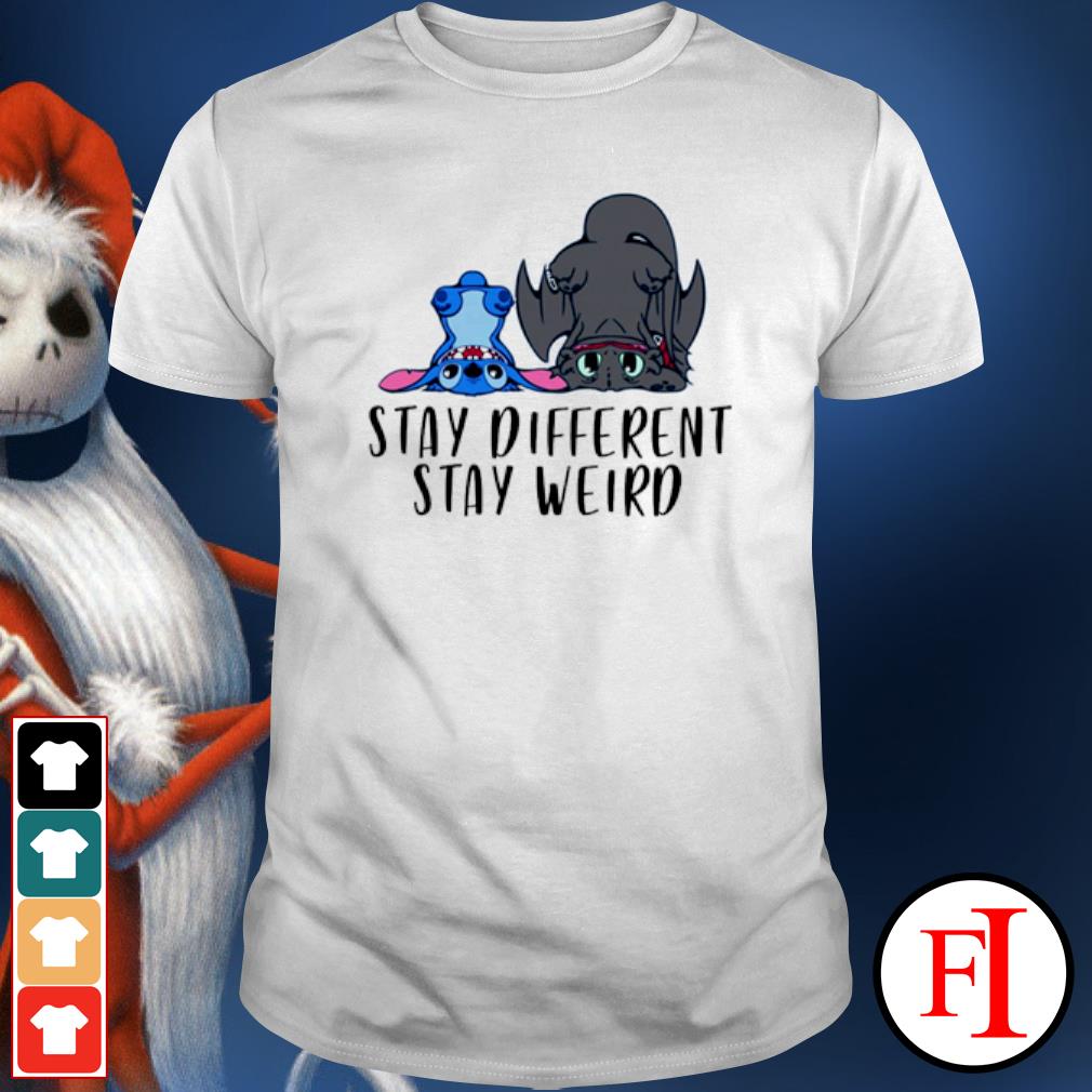 stay different stay weird shirt