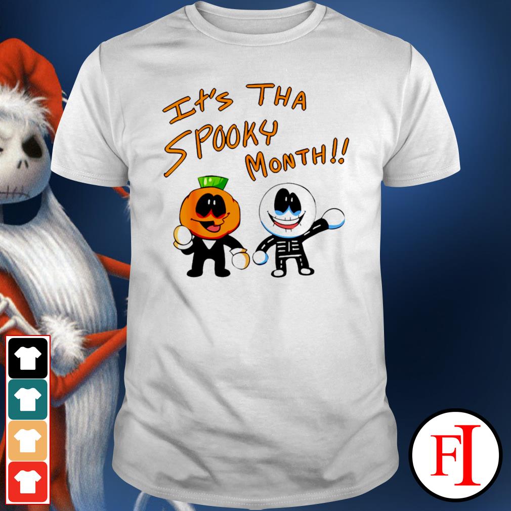 It S Tha Spooky Month Fnf Game Skid And Pump Shirt Hoodie Sweater Long Sleeve And Tank Top - pump fnf t shirt roblox