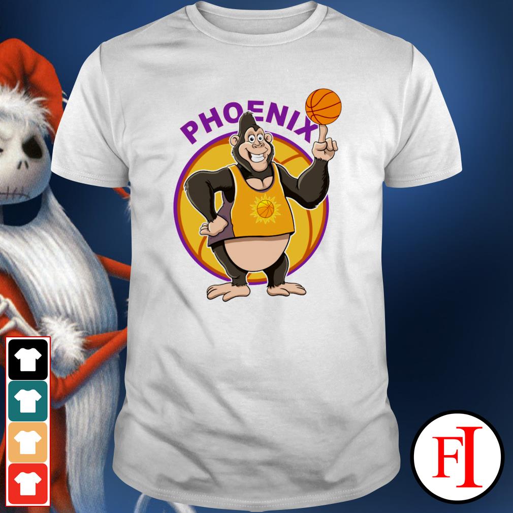 Phoenix Suns Basketball Mascot Gorilla shirt, hoodie, sweater, long sleeve  and tank top