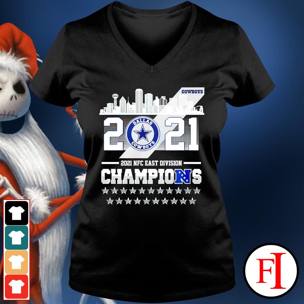 The Cowboys 2021 NFC East Division Champions T-Shirt, hoodie, sweater, long  sleeve and tank top