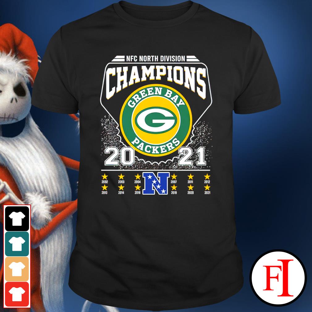 Green Bay Packers 2021 NFC north Division champions shirt, hoodie