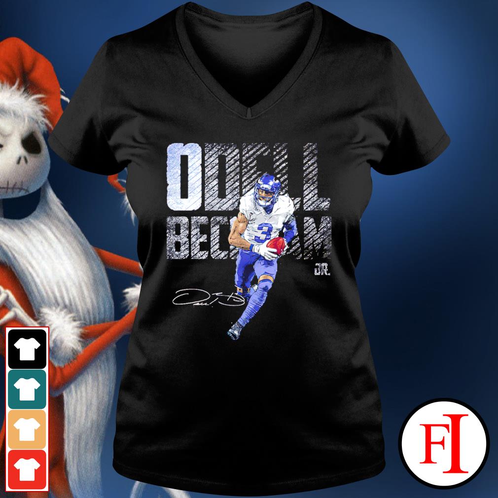 Odell Beckham Jr. Los Angeles Bold Signature Shirt, hoodie, sweater, long  sleeve and tank top