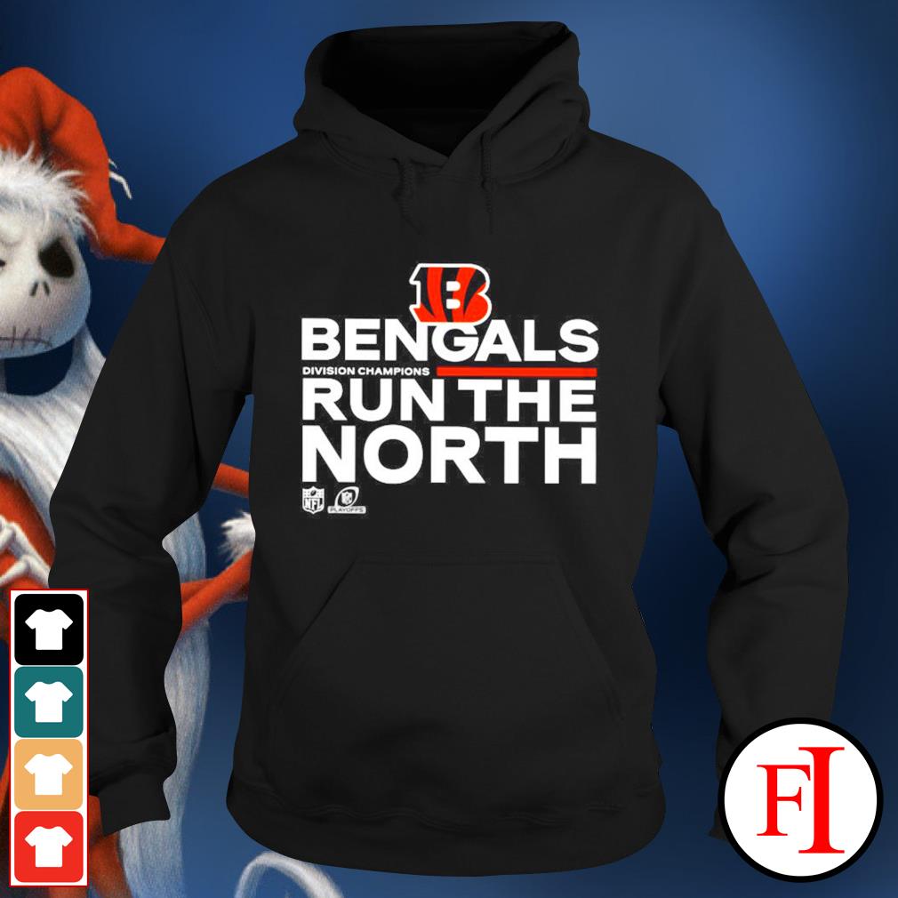 Cincinnati Bengals AFC North Division Champions run the North Champions  shirt, hoodie, sweater, long sleeve and tank top