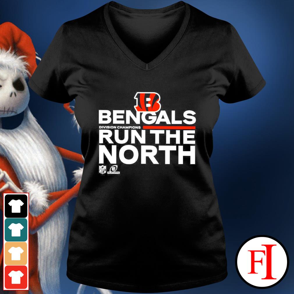 Cincinnati Bengals Run The North T-shirt On Sale 