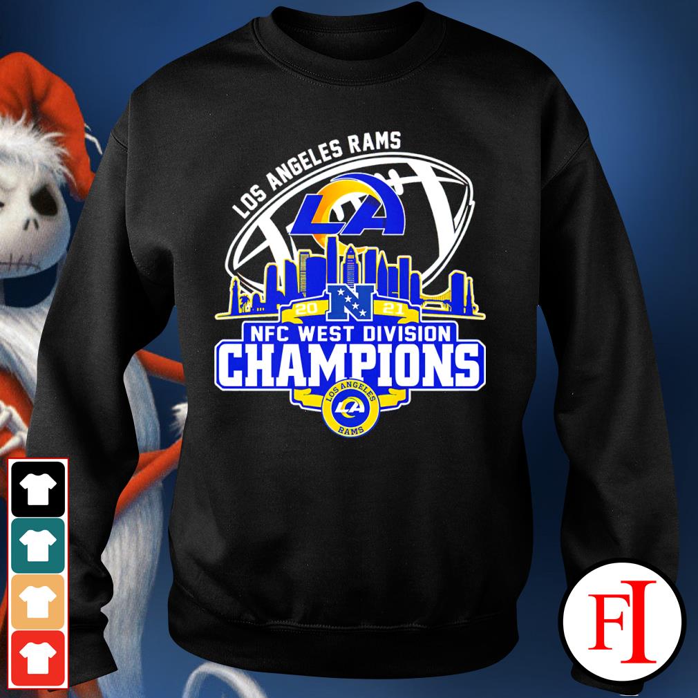 Los Angeles Rams NFC west division champions 2021 shirt, hoodie