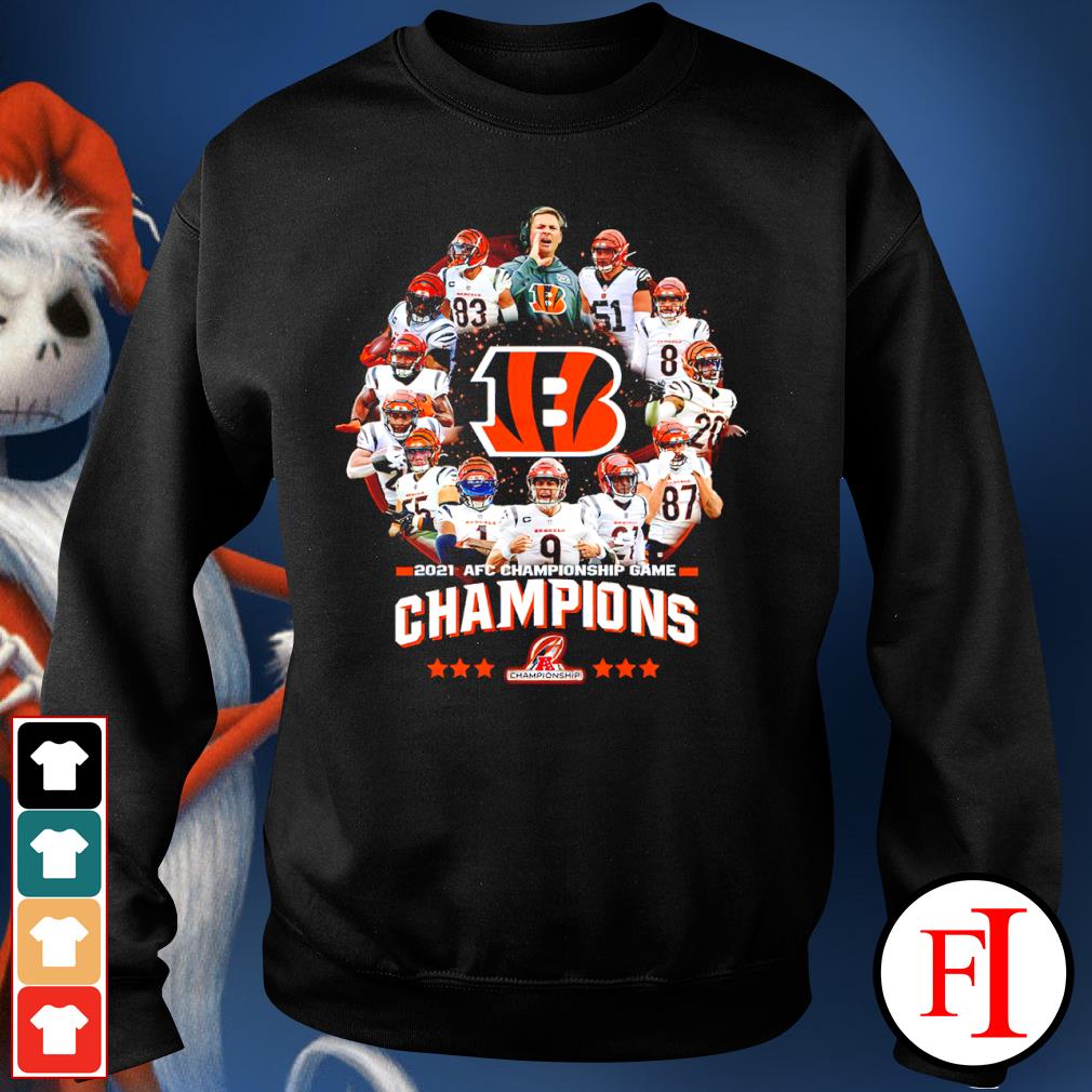 Cincinnati Bengals AFC championship game champions shirt, hoodie, sweater  and v-neck t-shirt