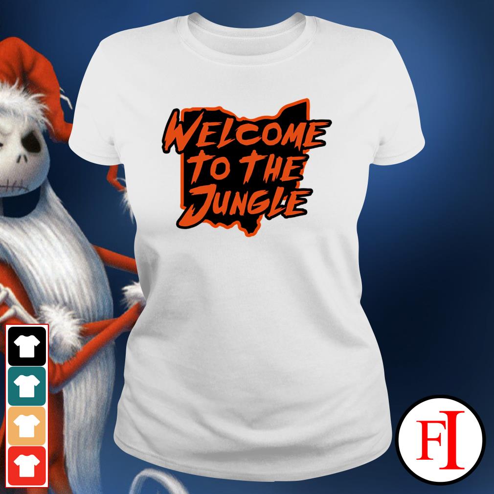 CincinnatI bengals welcome to the jungle shirt, hoodie, sweater, long  sleeve and tank top