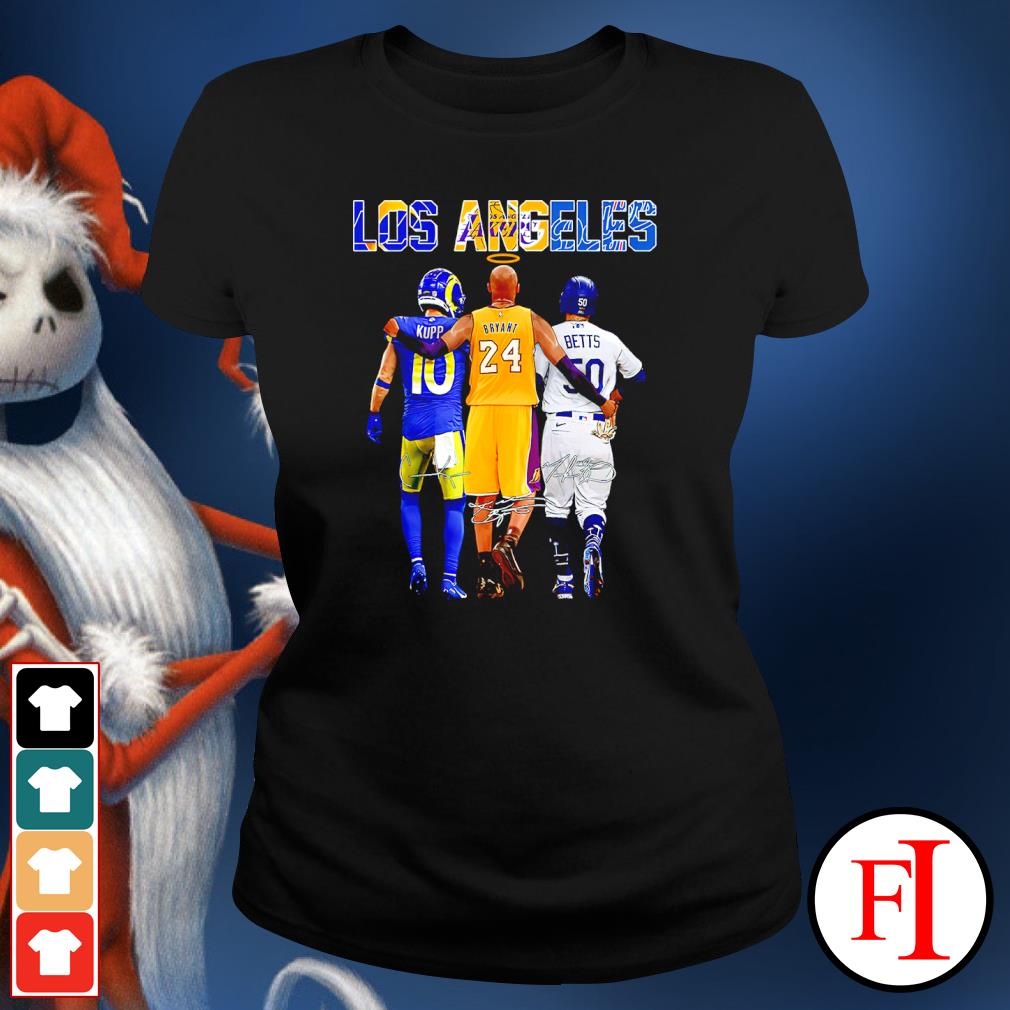 Los angeles cooper kupp kobe bryant and mookie betts signatures shirt,  hoodie, sweater, long sleeve and tank top