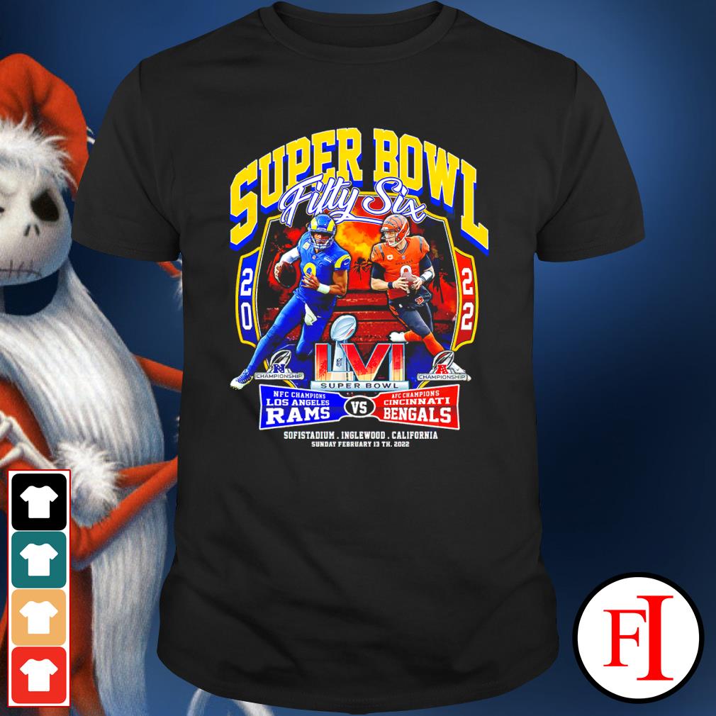 Skull Super Bowl Los Angeles Rams vs Cincinnati Bengals Champions 2022 shirt,  hoodie, sweater, long sleeve and tank top