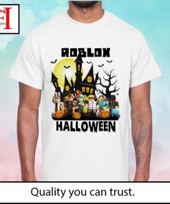 Compre Roblox Halloween Noob Face Costume Unisex Summer T shirt