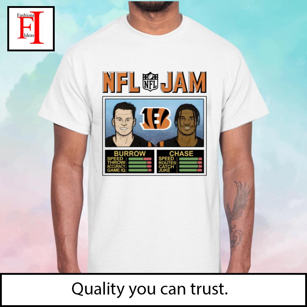 Joe Burrow and Ja'marr Chase Cincinnati Bengals shirt, hoodie, sweater and  long sleeve