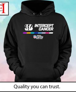 Cincinnati bengals crucial catch 2022 intercept cancer shirt, hoodie,  sweater, long sleeve and tank top