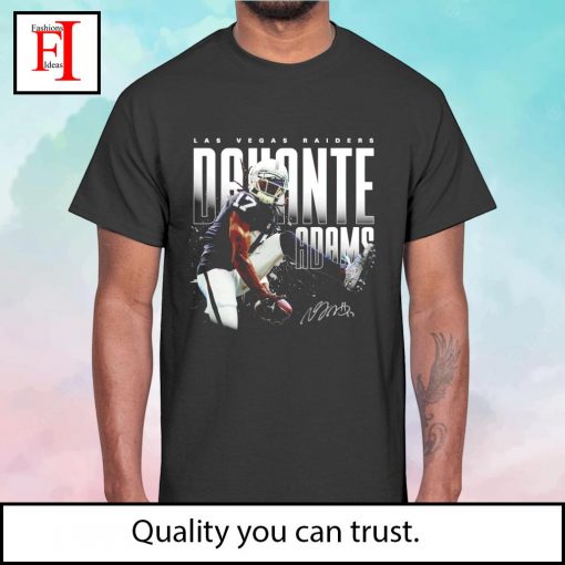 Davante Adams Las Vegas Raiders The legs dunk celly signature 2022 shirt