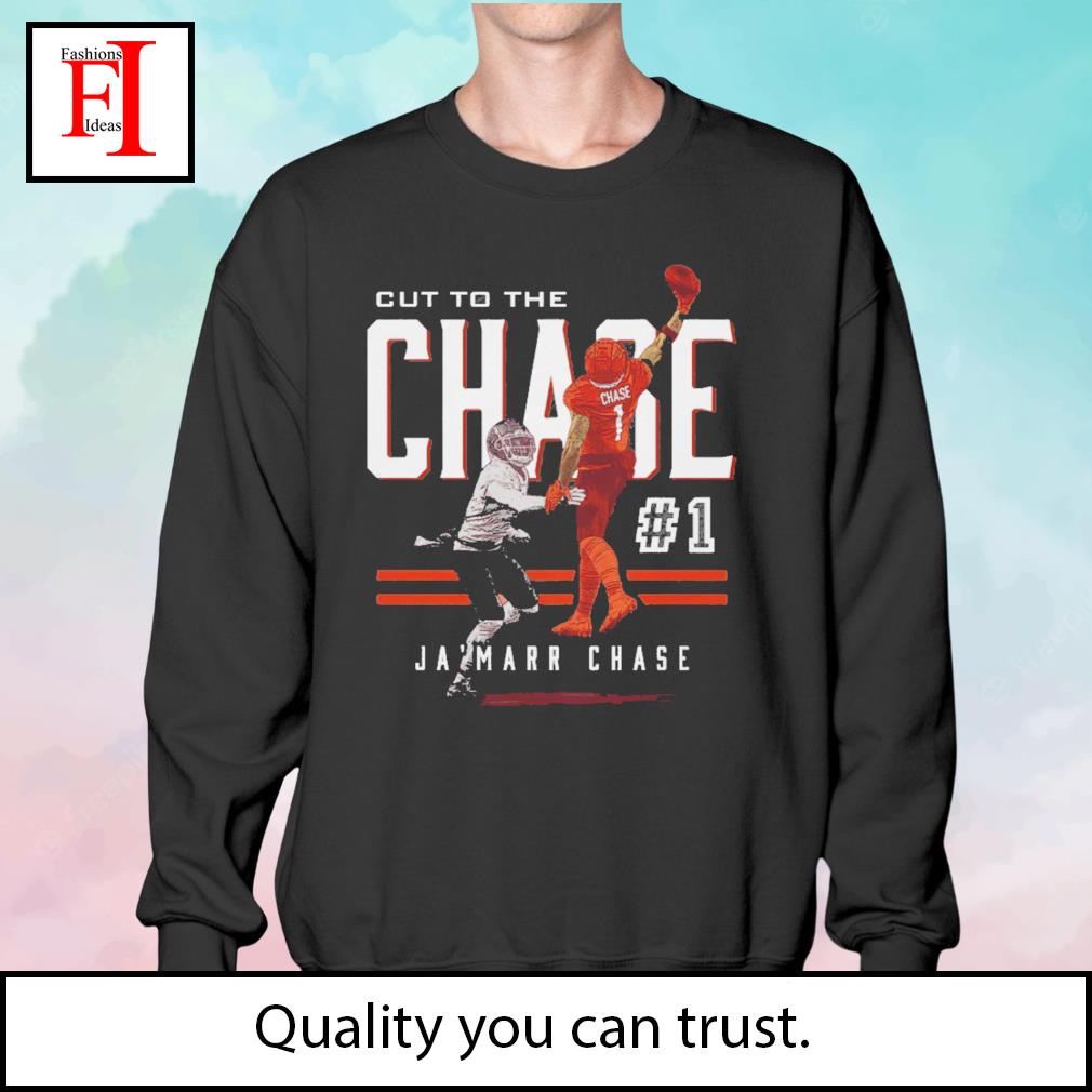 Cut to the Chase Ja'Marr Chase Cincinnati Bengals one hand catch shirt -  Freedomdesign