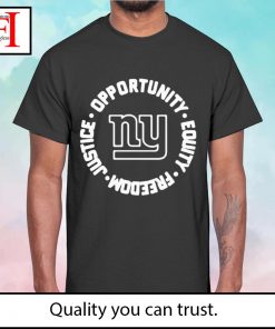 New York Giants Opportunity Equality Freedom Justice 2022 Sweatshirt, hoodie,  sweater, long sleeve and tank top