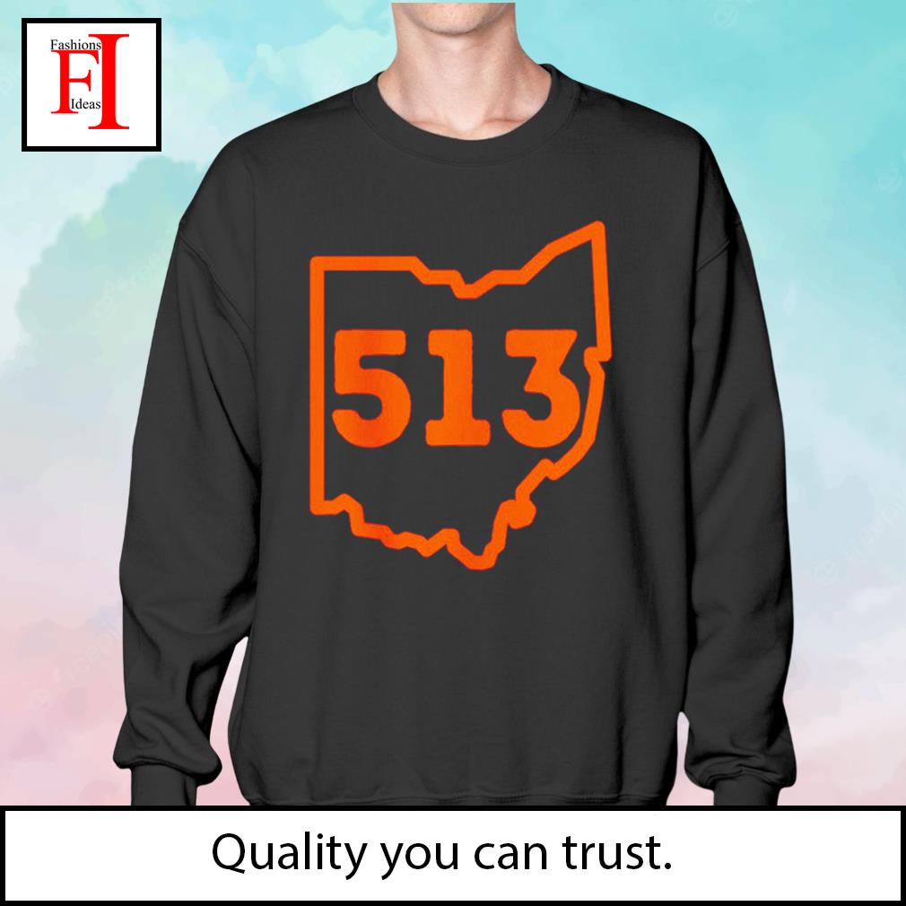 Best Ohio 513 Cincinnati Bengals shirt, hoodie, sweater and long sleeve