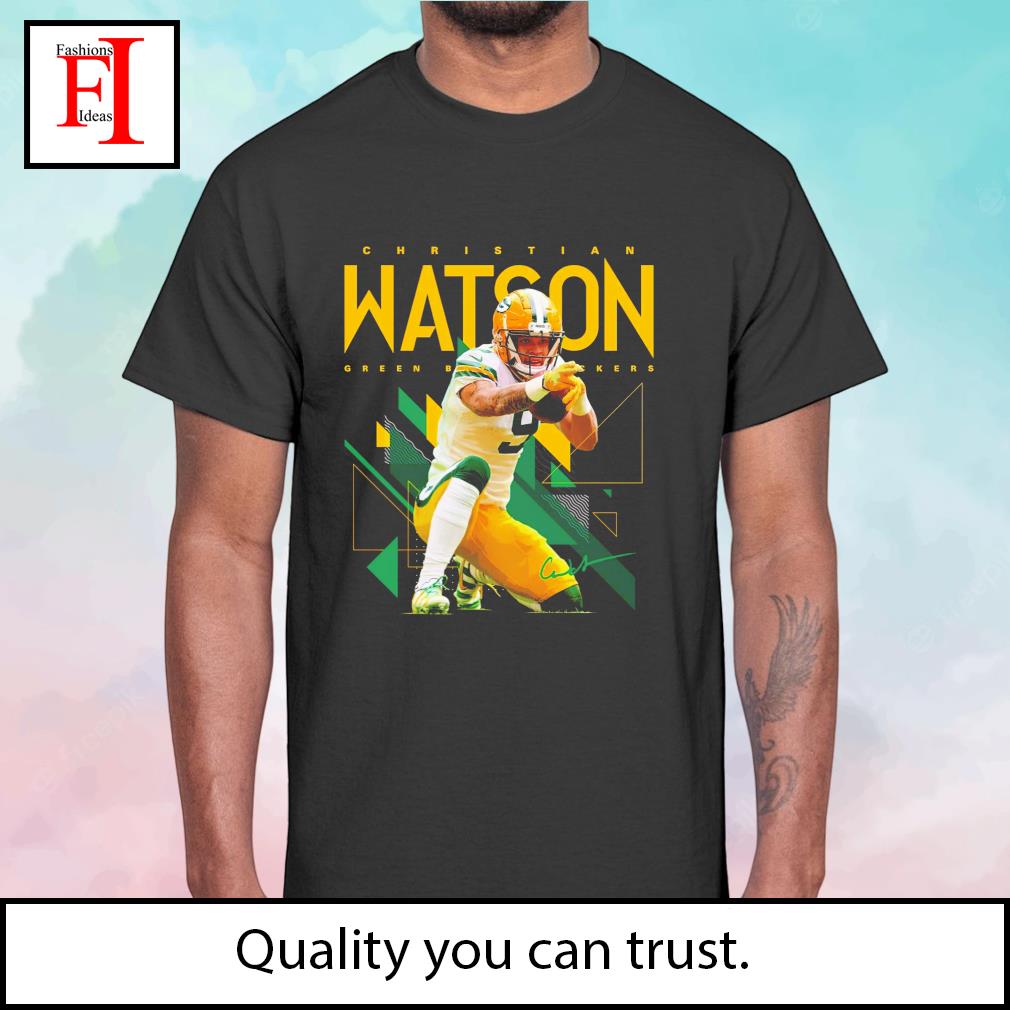 Official Christian Watson Green Bay Packers T-Shirts, Packers Christian  Watson Tees, Shirts, Tank Tops