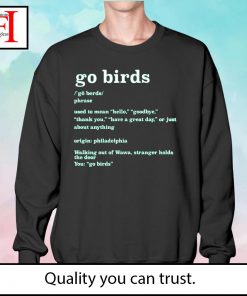 Go Birds Dictionary Definition Philadelphia Eagles T Shirt, hoodie