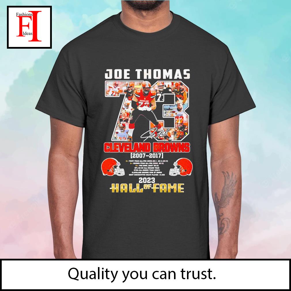 Official cleveland Browns Joe Thomas Shirt, hoodie, long sleeve tee