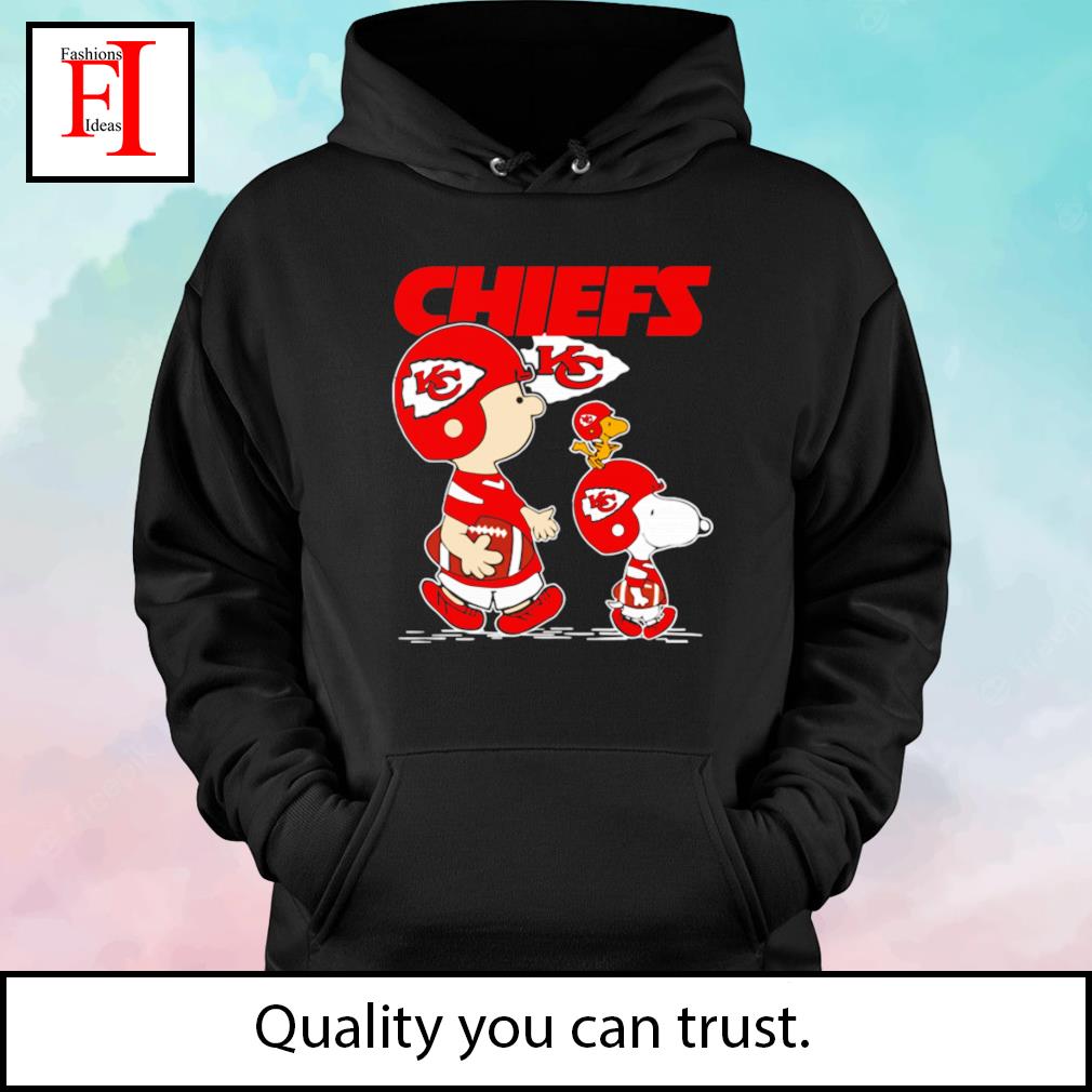 Snoopy And Charlie Playing Kansas City Chiefs Shirt, hoodie, sweater, long  sleeve and tank top