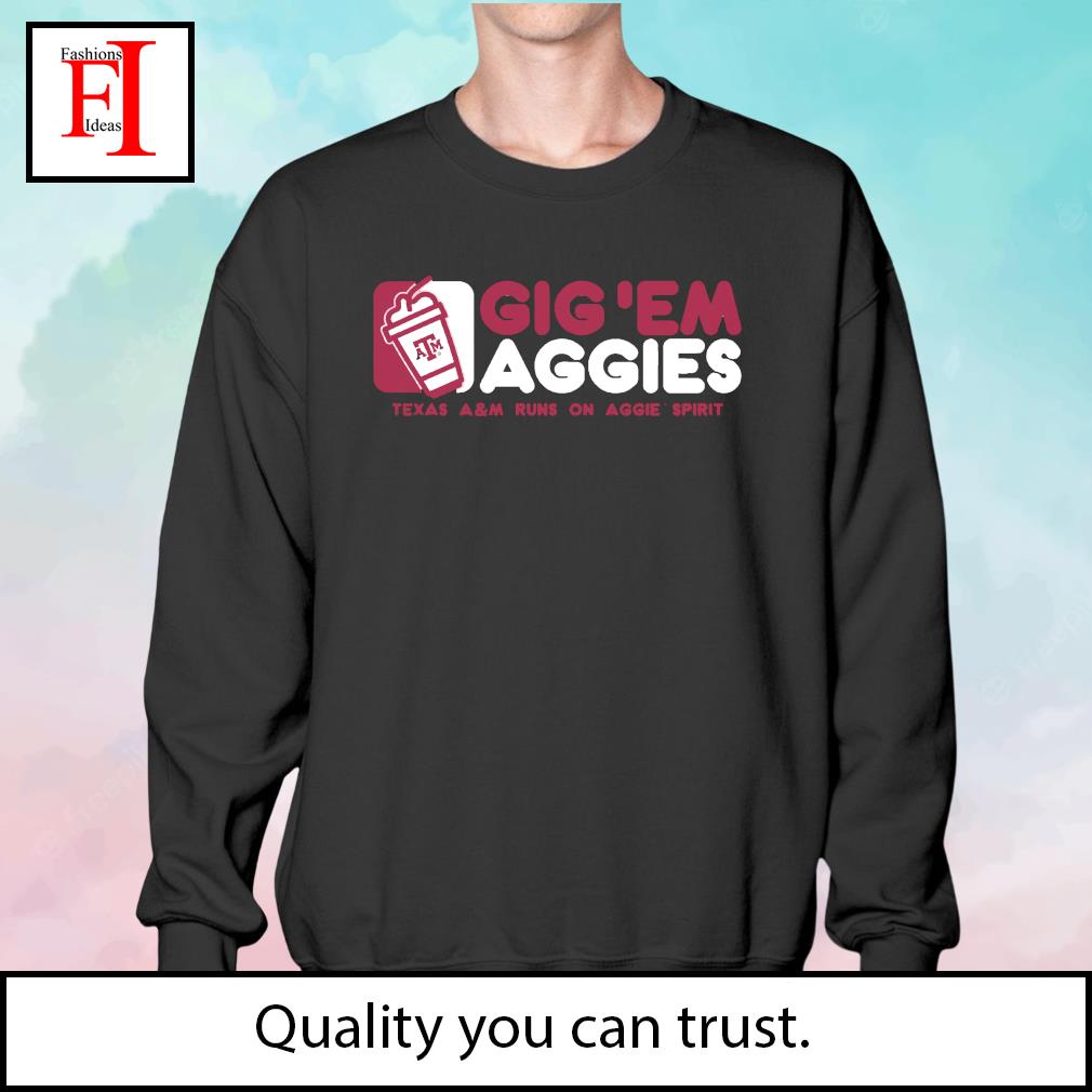 Texas A&m Gig 'em Aggies 2023 T-shirt,Sweater, Hoodie, And Long Sleeved,  Ladies, Tank Top