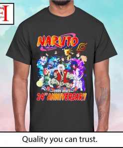 24th Anniversary 1999 – 2023 Naruto Anime shirt