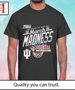 Indiana Hoosiers men’s basketball 2023 NCAA march madness the road to final four shirt