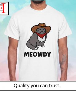 Meowdy Cowboy cat shirt