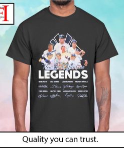 New York Yankees Legends signature 2023 shirt