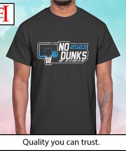No dunks college wedgie basketball shirt