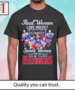 Real Women Love Hockey Smart Women Love New York Rangers 2023 Shirt,  hoodie, longsleeve, sweatshirt, v-neck tee