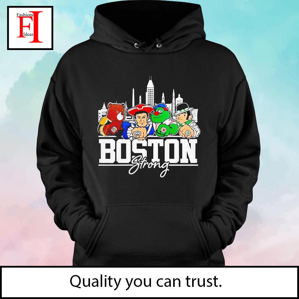 Boston Sports team logos and Mascots shirt, hoodie, sweater, long