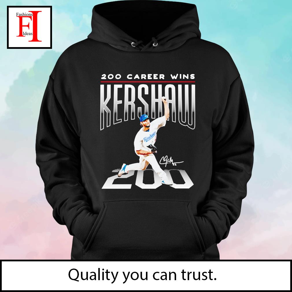 Clayton Kershaw 200 signature series shirt, hoodie, sweater, long sleeve  and tank top