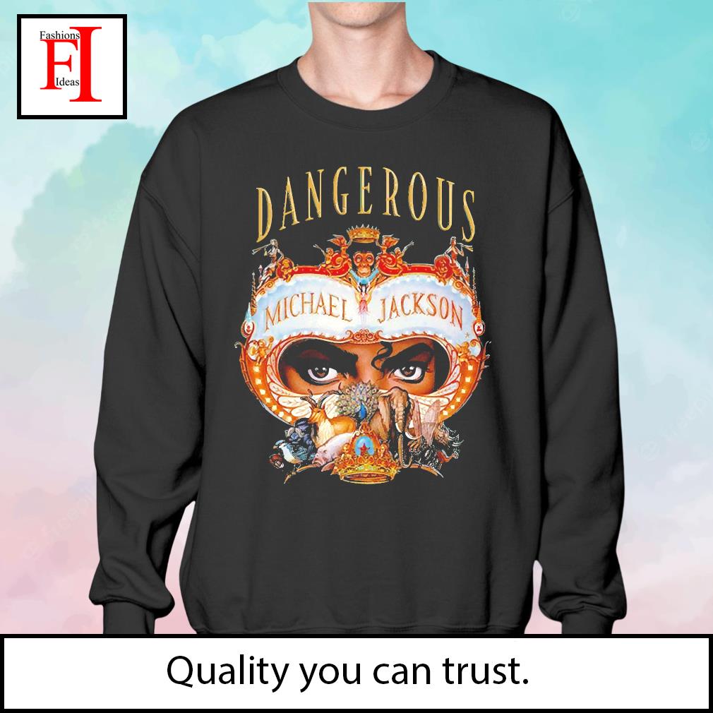 Dangerous Michael Jackson logo shirt, hoodie, sweater, long sleeve