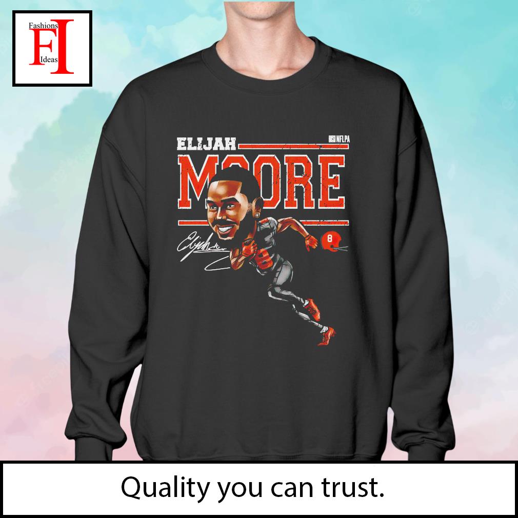 Elijah Moore Cleveland cartoon signature 2023 shirt, hoodie, sweater, long  sleeve and tank top