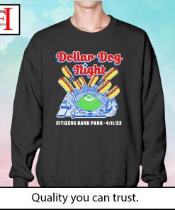 Philadelphia Phillies Dollar Dog Night Citizens Bank Park 2023 shirt -  Limotees