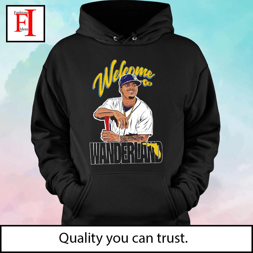 Wander Franco Tampa Bay Rays baseball welcome to Wanderland 2023 T-shirt,  hoodie, sweater, long sleeve and tank top