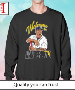 Tampa Bay Rays Wander Franco welcome to Wanderland shirt, hoodie, sweater,  long sleeve and tank top