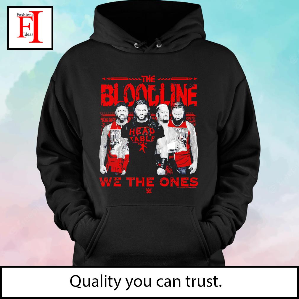 The Bloodline We The Ones Text Logo Hoodie