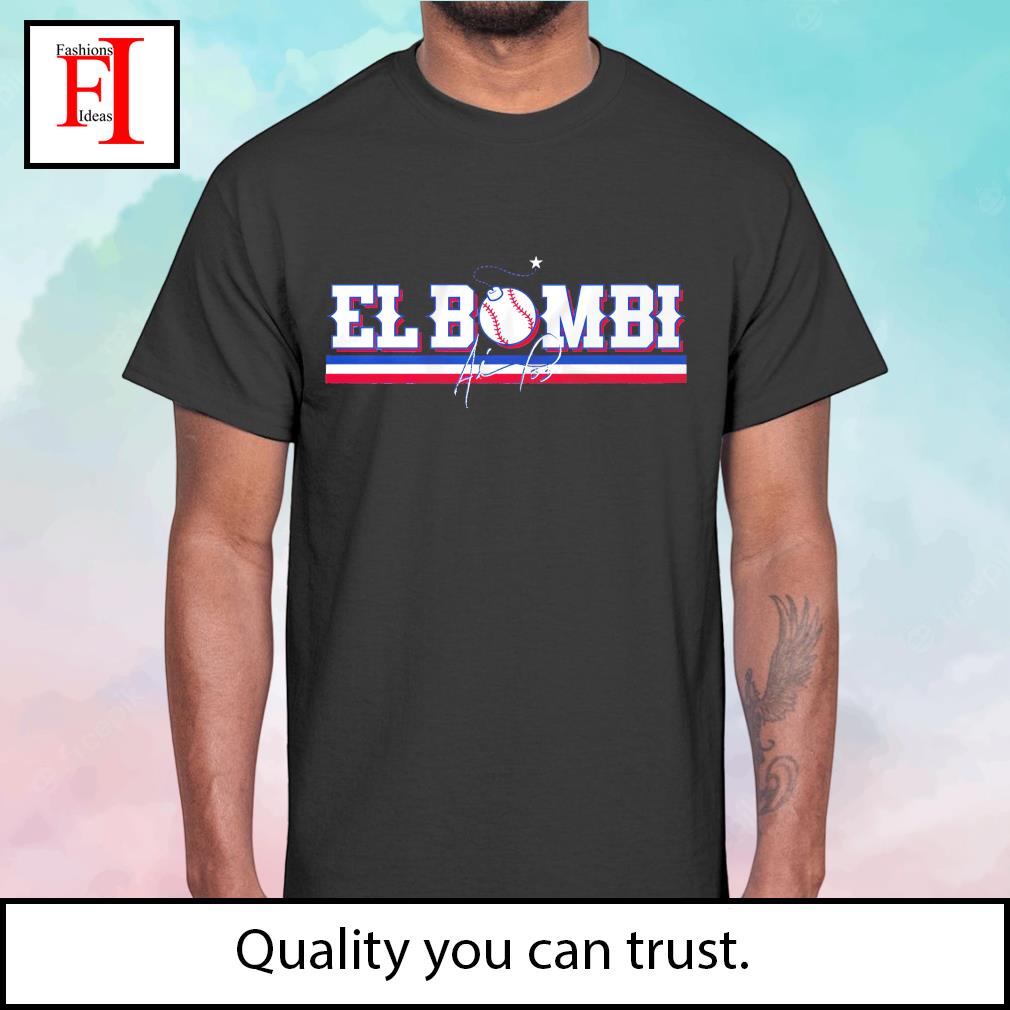 Official adolis Garcia El Bombi Adolis Garcia T-Shirts, hoodie, tank top,  sweater and long sleeve t-shirt