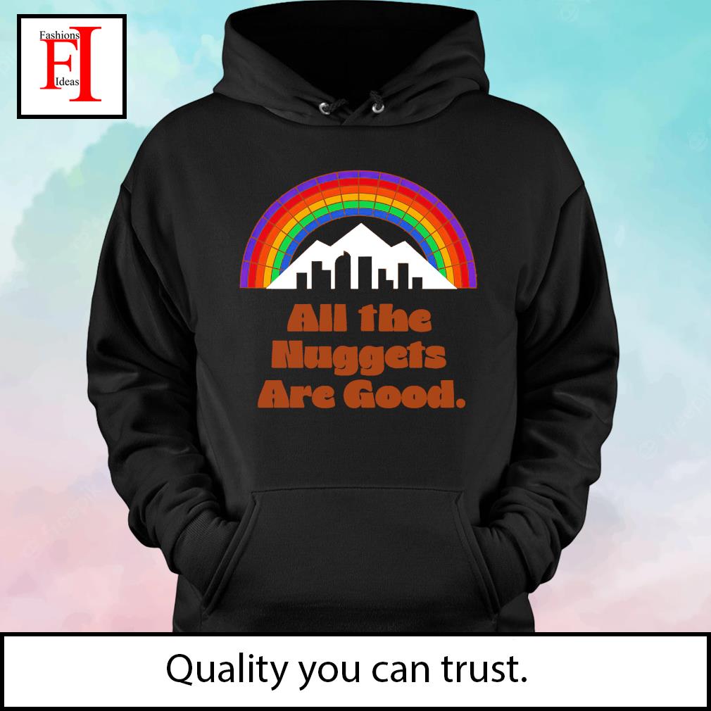 Nuggets rainbow hoodie deals