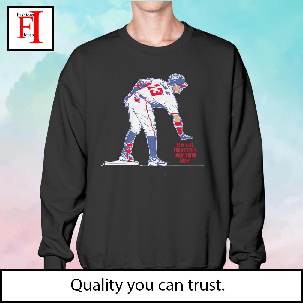 Ronald Acuña Jr. Atlanta Braves New York Philadelphia Washington Miami too  small 2023 shirt, hoodie, sweater, long sleeve and tank top