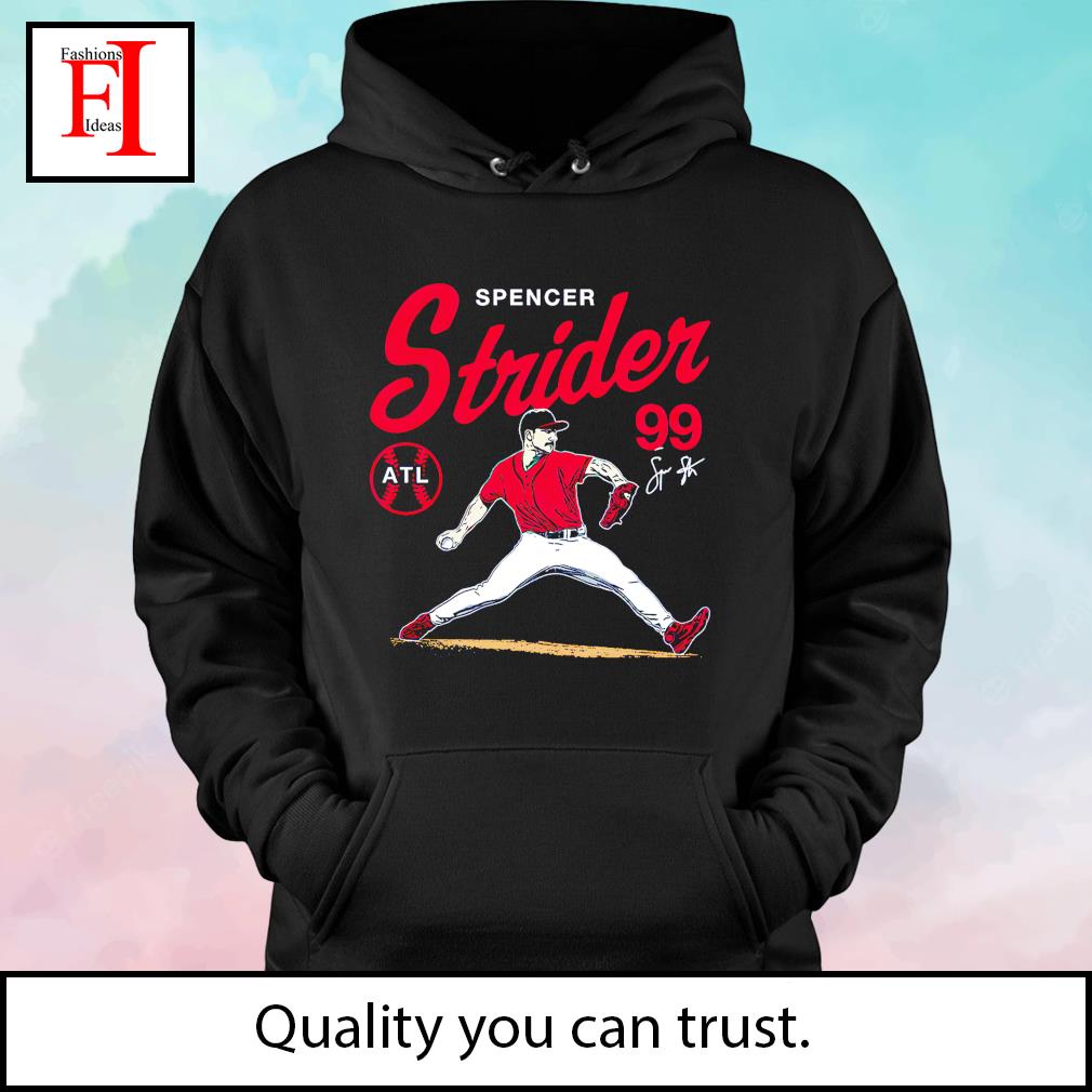 Spencer Strider No 99 Atlanta Braves shirt, hoodie, sweater, long
