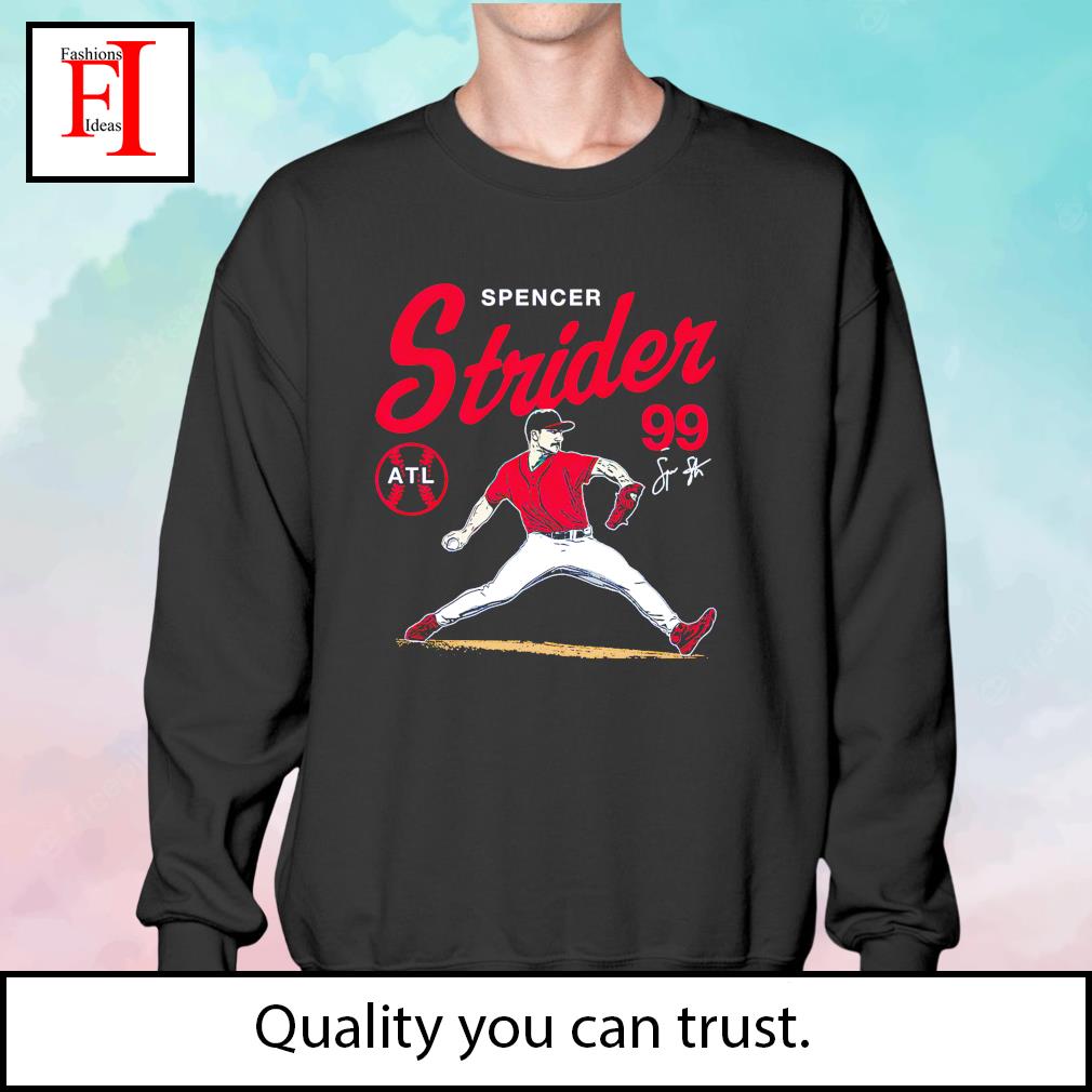 Spencer Strider No 99 Atlanta Braves shirt, hoodie, sweater, long