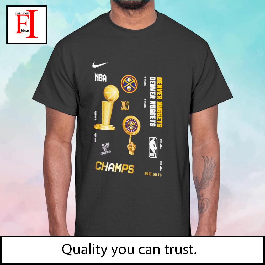 Design denver Nuggets 2023 NBA Finals Champions Official Logo T-Shirt,  hoodie, sweater, long sleeve and tank top