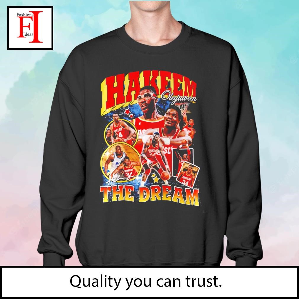 Hakeem Olajuwon Houston Rockets baseball vintage shirt, hoodie, sweater,  long sleeve and tank top