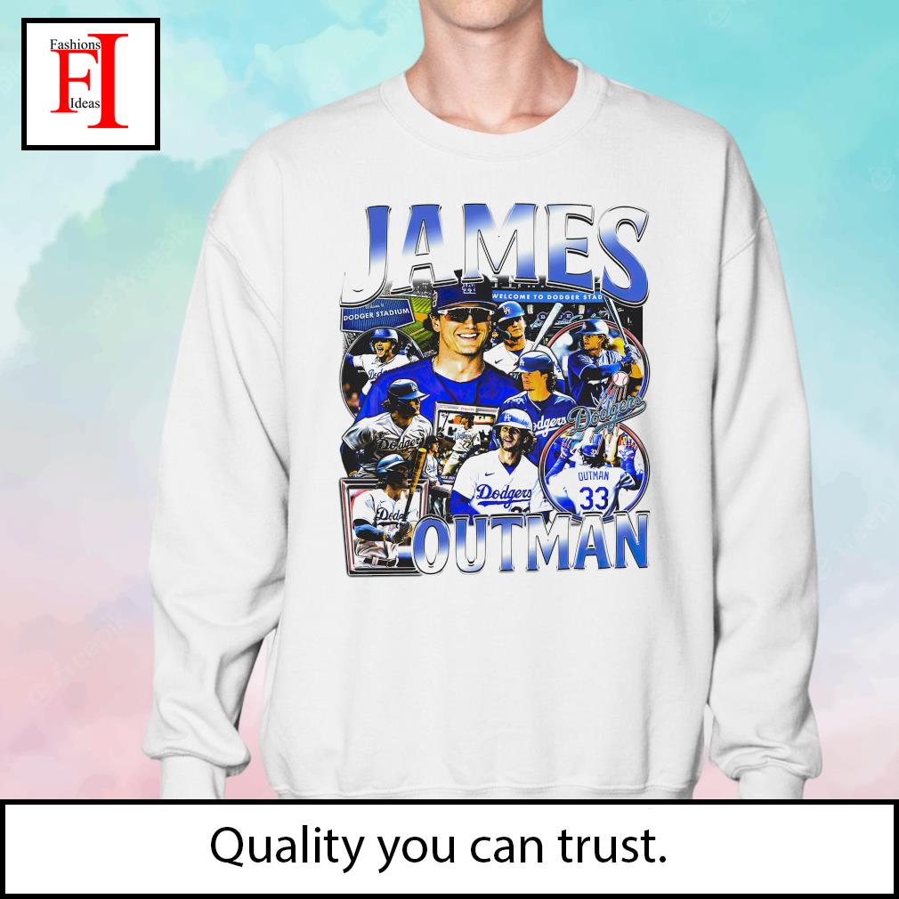 James outman los angeles dodgers 2023 shirt, hoodie, sweater, long