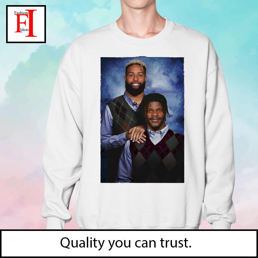 Endastore Lamar Jackson Obj Odell Beckham Jr Step Brothers Sweatshirt