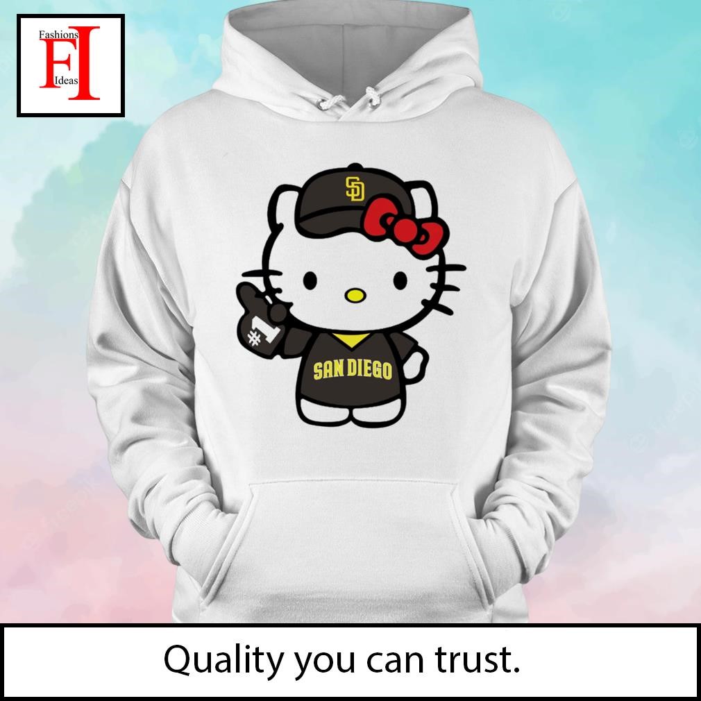San Diego Hello Kitty baseball cute shirt, hoodie, sweater and long sleeve