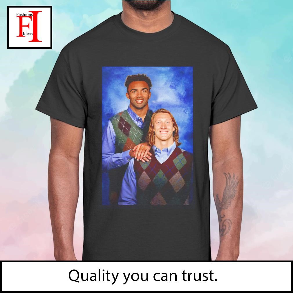 Jacksonville Jesus Trevor Lawrence And His Jaguars Funny Gift For Fans  T-Shirt - Fashions Fade, Style Is Eternal